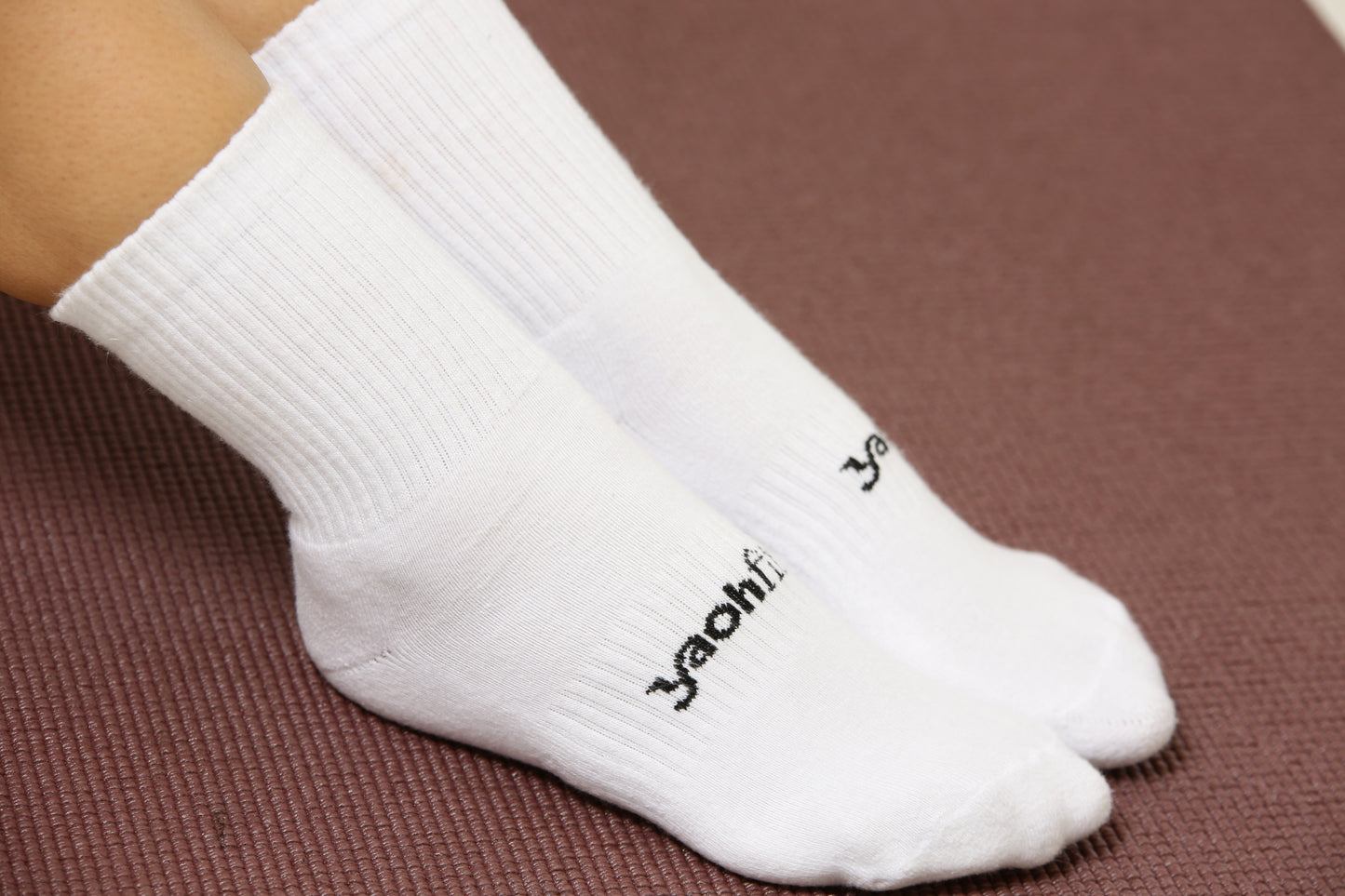 Medias deportivas blancas pack x 3
