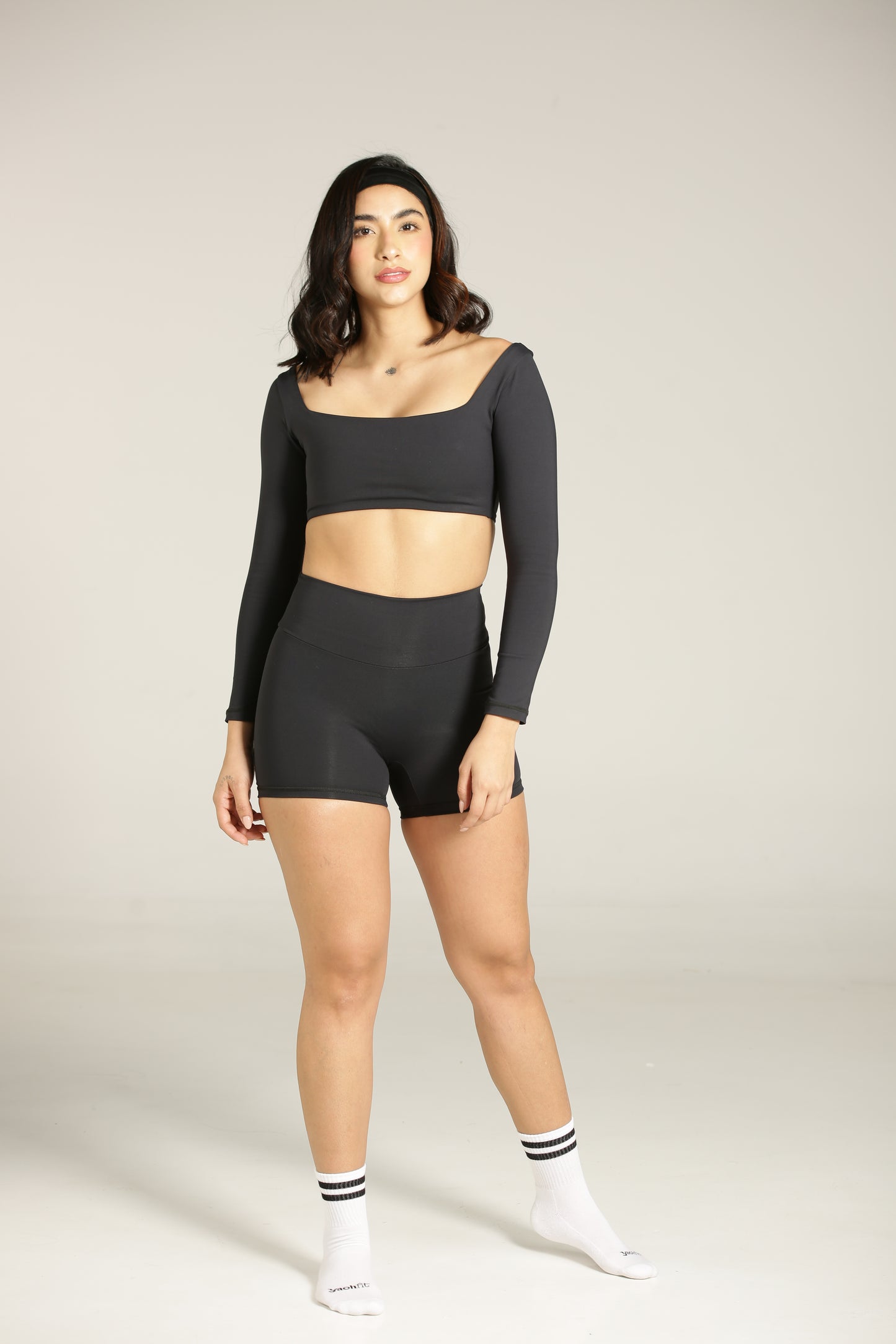 Short básico Negro