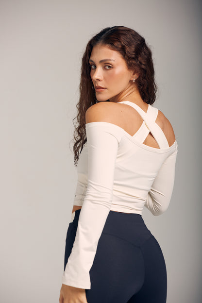 Camiseta cuello bandeja Equilibrio