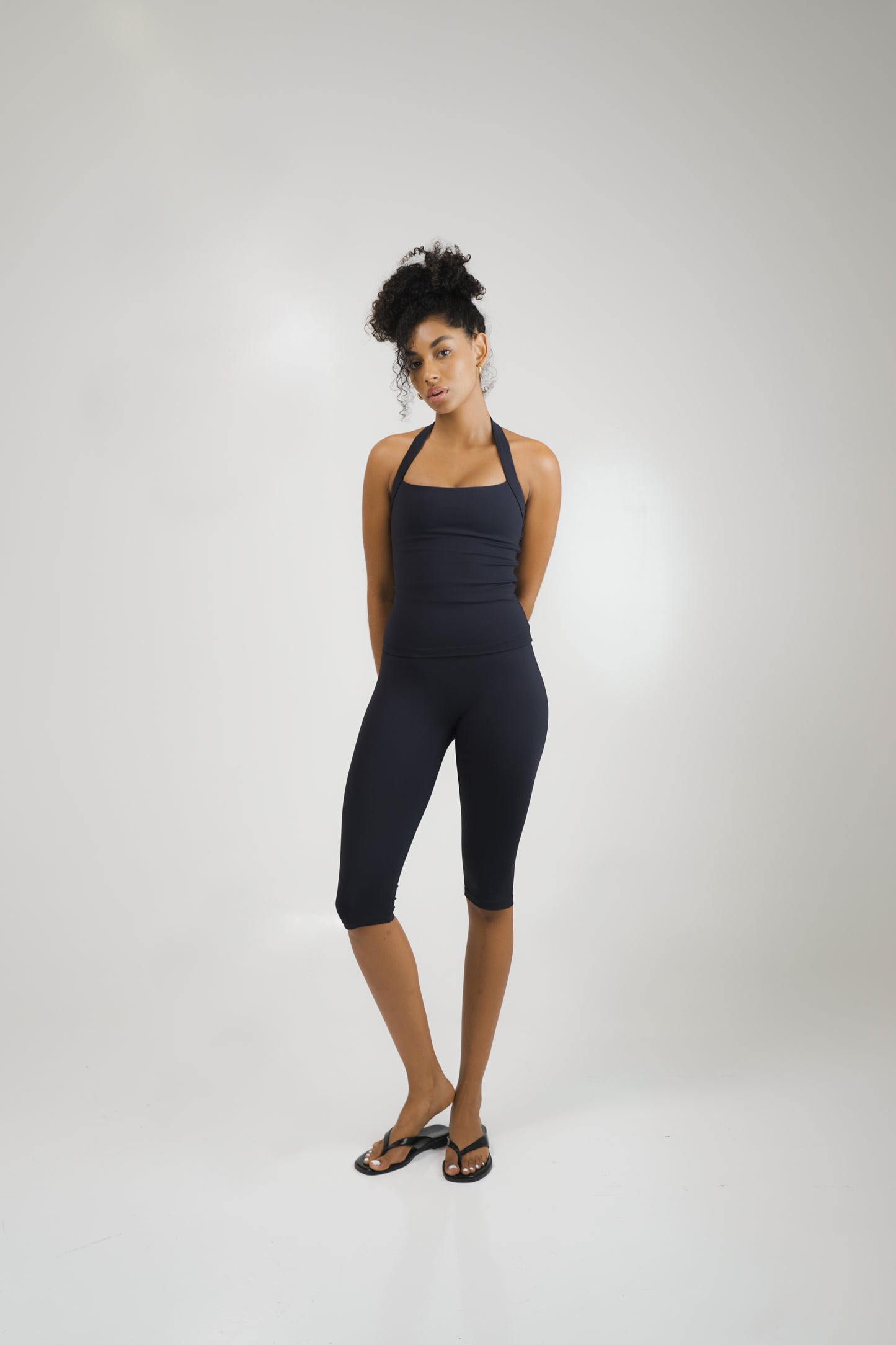 Leggings capri  | Negro