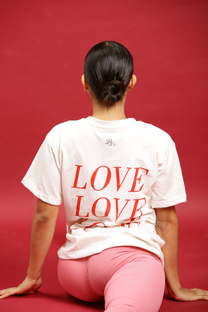 T-Shirt Love - Cream